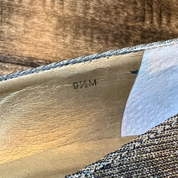 Vaneli Platinum Metallic Kitten Heel Pump Size 9.5 - Picture 9 of 12